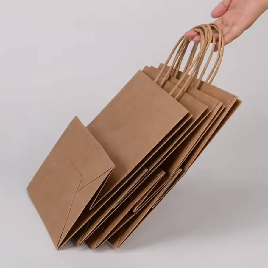 Kraft Paper Bags with Handles