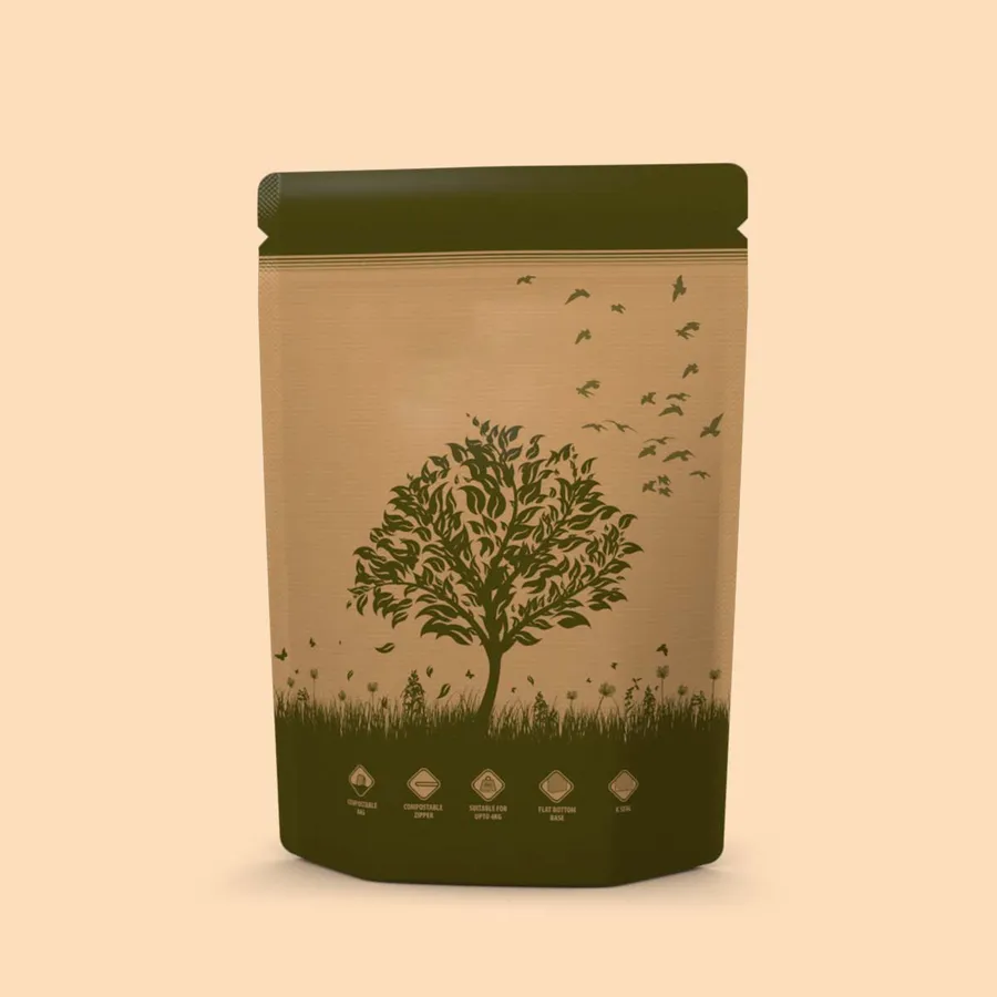 Kraft Stand-Up Bags